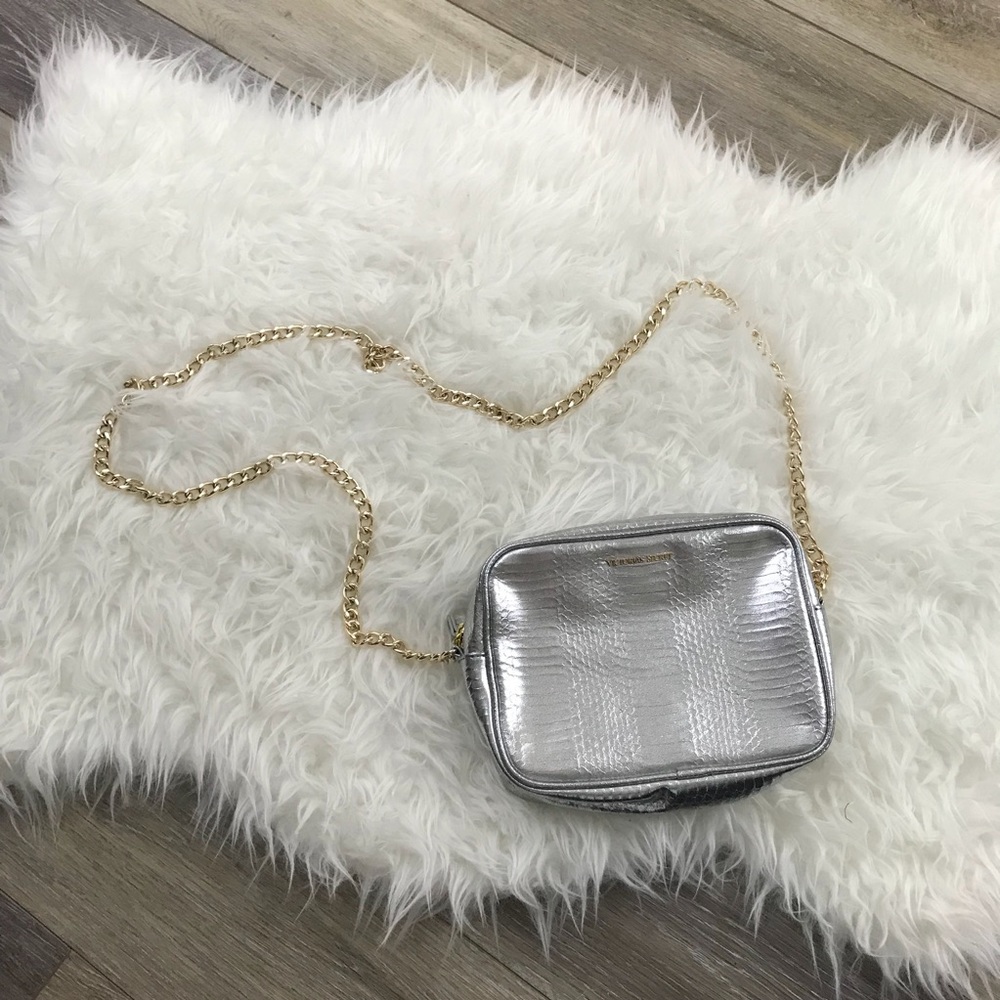 Victoria’s Secret Silver Crossbody Purse